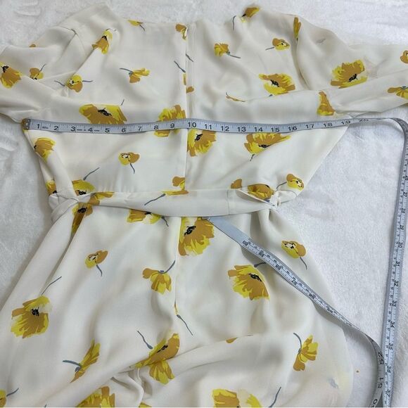 Chelsea28 Floral Faux Wrap Dress Size L - Picture 8 of 11